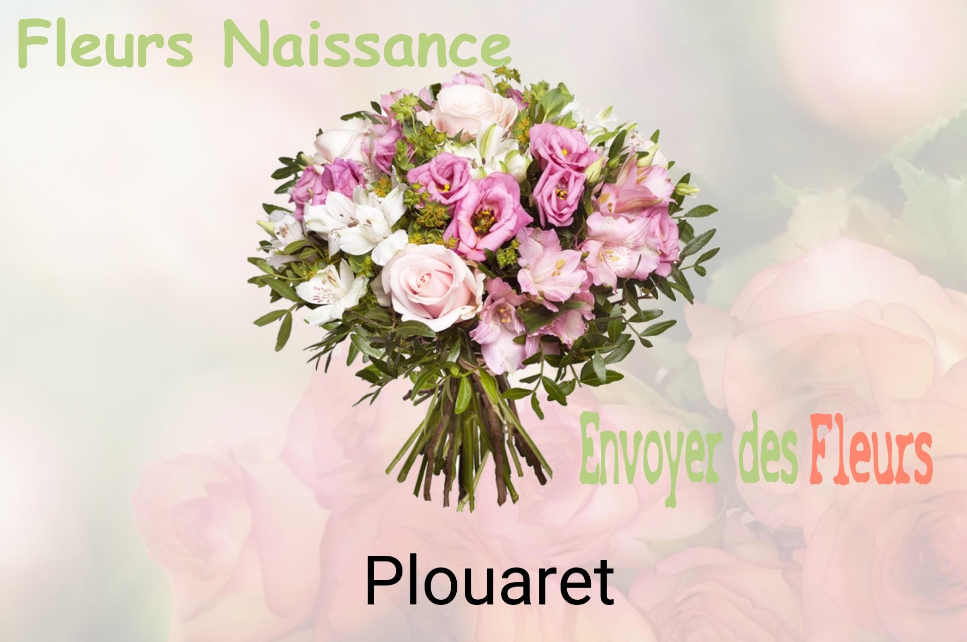 Bouquet de fleurs de naissance livré à Plouaret