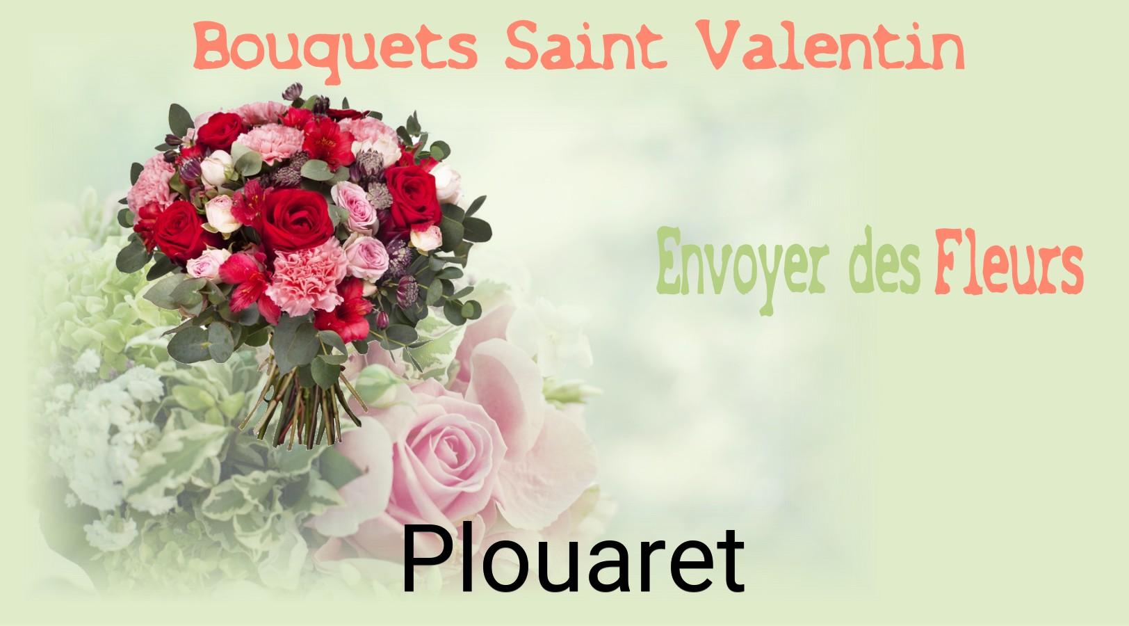 Roses de Saint-Valentin livrées à Plouaret